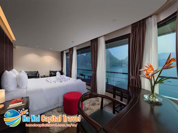 Tour 2 Ngay 1 Dem Ha Long Vinh Lan Ha Du Thuyen Scarlet Pearl 9