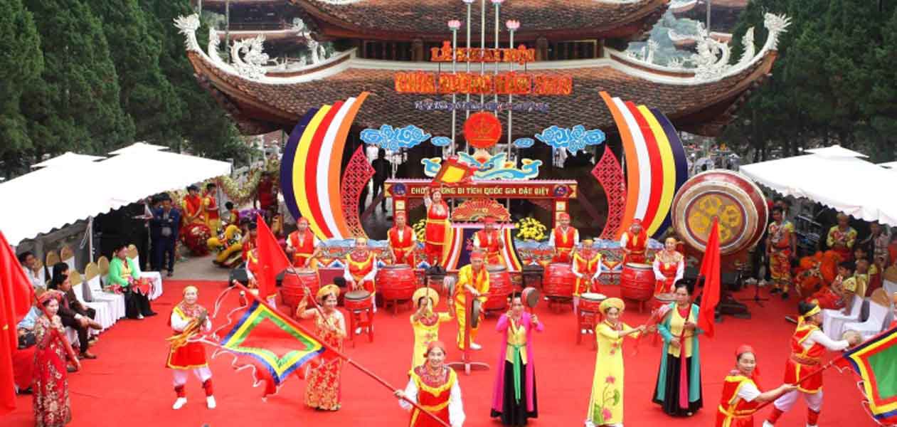 Perfume Pagoda Festivalin Vietnam